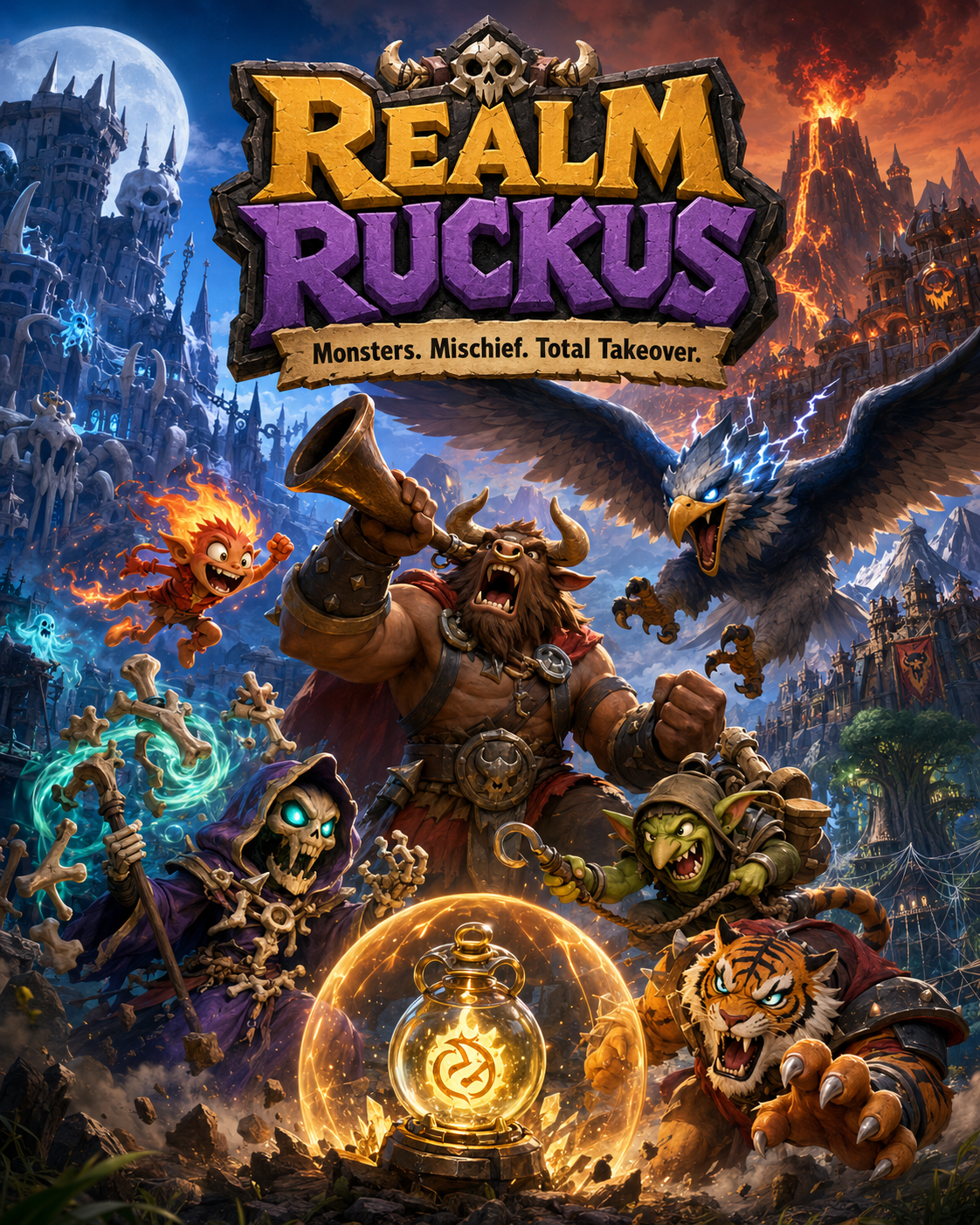 Realm Ruckus visual anchor poster